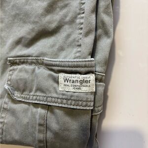 Wrangler Light Gray Cargo Pants 38 x 29